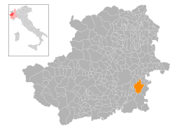 Map - IT - Torino - Municipality code 1078